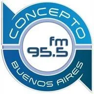 Logo de Concepto 95.5 FM 95.5 FM