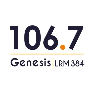 Logo de FM Genesis 106.7