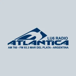 Logo de Lu6 Radio Atlántica 93.3 FM 93.3 FM