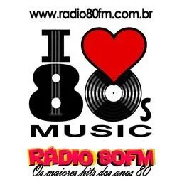 Logo de Rádio 80 FM - Anos 80 80 FM