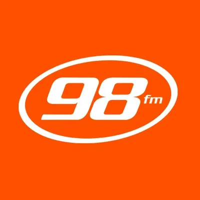 Logo de Rádio 98 FM Curitiba 98 FM
