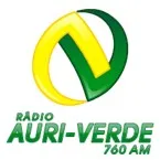 Logo de Rádio Auriverde 760 AM 760 AM