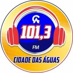 Logo de Rádio Cidade das Águas FM 101.3 FM 101.3