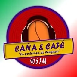 Logo de Caña y Café 90.6 FM 90.6 FM