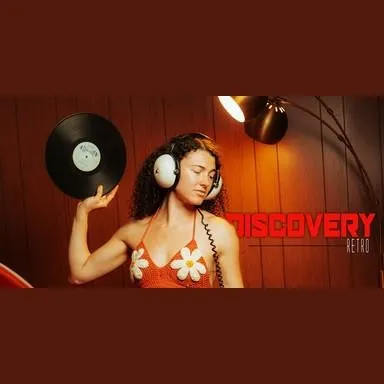 Logo de Discovery Retro