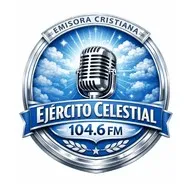 Logo de Ejército celestial 104.6 FM 104.6 FM
