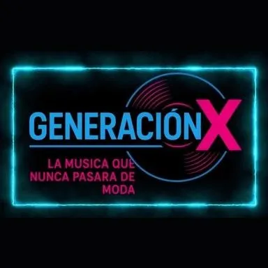 Logo de Generacion X Radio