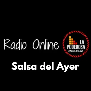 Logo de La Poderosa Radio Online Salsa del Ayer