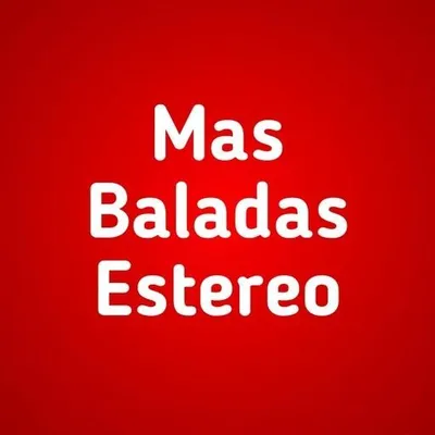 Logo de Mas Baladas Estéreo