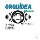 Logo de Orquídea Stereo 96.1 FM - Cartagena del chaira Caqueta 96.1 FM