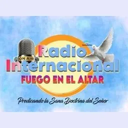 Logo de Tv Radio Fuego en el Altar