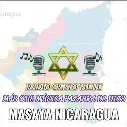 Logo de Radio Cristo Viene Masaya Nicaragua