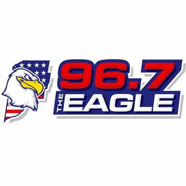 Logo de 96.7 the Eagle (WCOE)