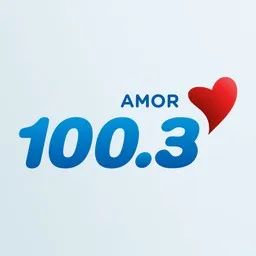 Logo de KBRG 100.3 Amor (US Only) 100.3 AM