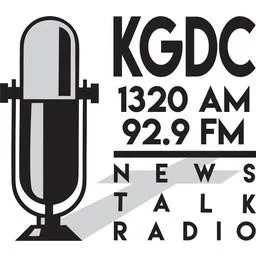 Logo de KGDC News Talk Radio
