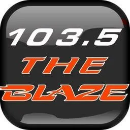 Logo de KHSL 103.5 The Blaze FM