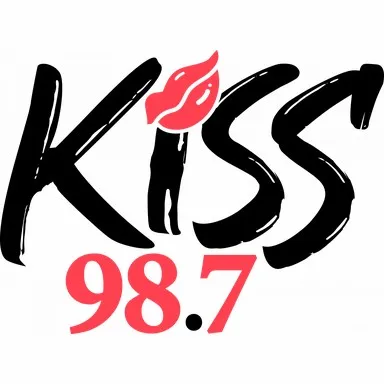 Logo de KKST Kiss FM 98.7 FM 98.7