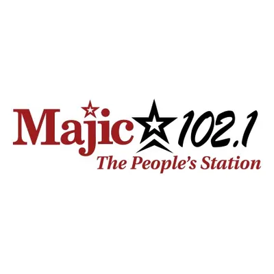 Logo de KMJQ Majic 102.1 FM 102.1 FM
