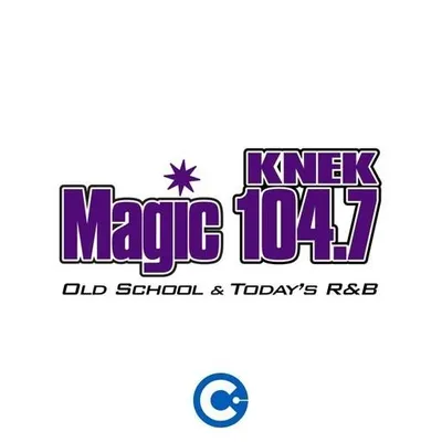 Logo de KNEK Magic 104.7 FM 104.7 FM