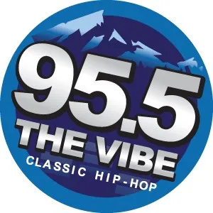 Logo de KNEV The Vibe 95.5 FM 95.5 FM