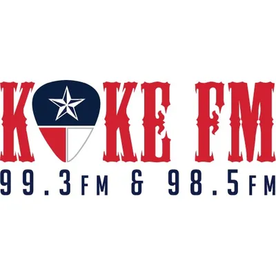 Logo de KOKE 98.5 FM and 1490 AM 98.5 FM