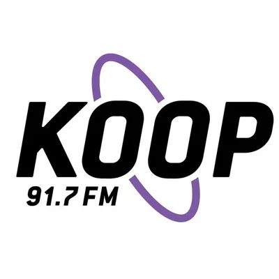 Logo de KOOP 91.7 FM 91.7 FM
