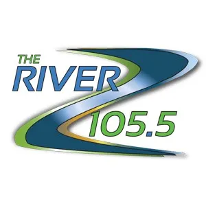 Logo de KRVR The River 105.5 FM 105.5 FM
