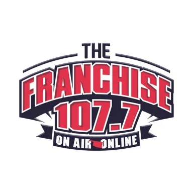 Logo de KRXO The Franchise 107.7 FM & 1270 AM 107.7 FM