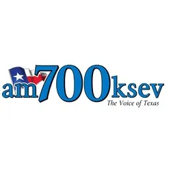 Logo de KSEV 700 AM 700 AM