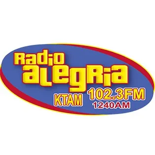 Logo de KTAM Radio Alegria 1240 AM and 102.3 FM 102.3 FM