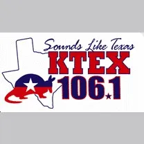Logo de KTTX K-TEX 106.1 FM 106.1 FM