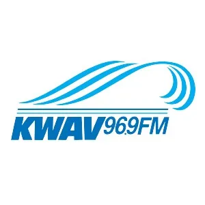 Logo de KWAV K-Wave 96.9 FM 96.9 FM