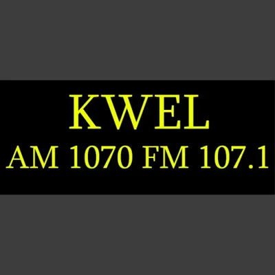Logo de KWEL AM 1070 and 107.1 FM 107.1 FM
