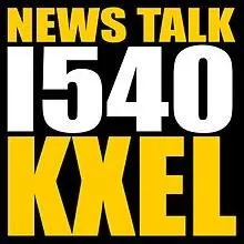 Logo de KXEL News/Talk 1540
