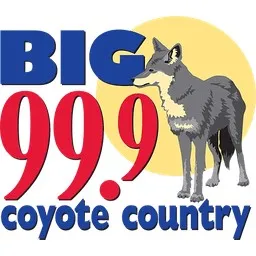 Logo de KXLY-FM Big 99.9 Coyote Country