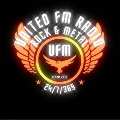 Logo de United FM Radio Rock & Metal 24.7