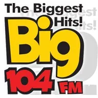 Logo de WABK/WBAK/WBKA Big 104 FM 104 FM