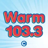 Logo de WARM 103.3 FM 103.3 FM