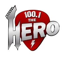 Logo de WBRR 100.1 The Hero