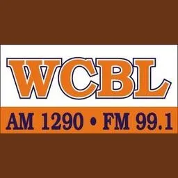 Logo de WCBL 1290 AM & 99.1 FM 99.1 FM