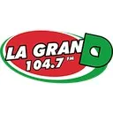Logo de WDDW La Gran D 104.7 FM 104.7 FM