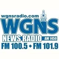 Logo de WGNS 1450 AM 1450 AM