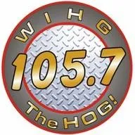 Logo de WIHG 105.7 The Hog