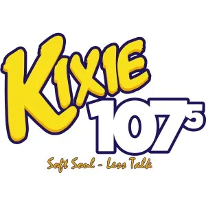 Logo de WKXI Kixie 107.5 FM 107.5 FM