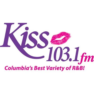 Logo de WLXC 103.1 Kiss FM