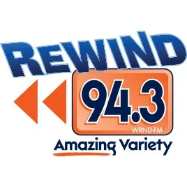 Logo de WRND Rewind 94.3 FM & 1370 AM 94.3 FM
