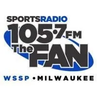 Logo de WSSP 105.7 FM The Fan 105.7 FM