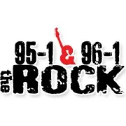 Logo de WTCX 95.1 and 96.1 The Rock