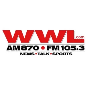 Logo de WWL The Big 870 AM & 105.3 FM 105.3 FM