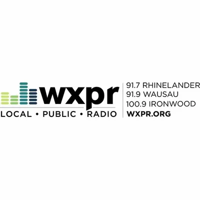 Logo de WXPR local public radio 91.7 FM 91.7 FM